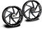 Adesivi cerchi moto compatibile con yamaha mt09 mt-09 bianchi