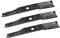 SECURA Jeu de lames (mulching) compatible avec Murray 465612x99A Tracteur de pelouse