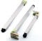 Outdoor klappbar Tischbeine,Edelstahl DIY Möbelfüße Tischbeine,Stealth Möbelfüße,Teleskop Bar Schreibtischbeine,Push-Pull Lift Esstische Schrankbeine,Verstellbare Schutzbasis (40cm)