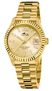 Lotus Uhr Für Damen 18932/2 Freedom Gold Edelstahl Case GoldEdelstahl Band