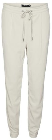 VERO MODA Vmnora MW Tapered Corduroy Pants Pantaloni in Tessuto, Betulla, (S) W x 30L Donna