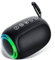 ANKA Bluetooth Speaker Portable mini, Wireless Speaker Bass with Lights Bluetooth 5.3 for Outdoor Travel Home Garden Party Black