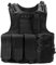 ChicSolis Plattenträger Taktische Weste Schutzweste Outdoor - Airsoft Weste Einstellbare Tactical Vest Schutz Weste für CS Trainingsschutz Dschungel Spiel Outdoor-Abenteuer-Paintball