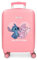 Einzigartiges Disney Stitch-Gepäck – Gepäck für Jungen, Mädchen, einzigartiges Handgepäck mit seitlichem Zahlenschloss und 4 Rädern ist aus ABS hergestellt, einem stabilen und leichten Material.