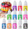 Colorant Alimentaire Gel - Fidton 12 Couleurs Colorants Alimentaires Haute Concentration, Colorant Gel Alimentaire pour la Pâtisserie, le Glaçage, les Macarons, les Cupcakes, les Beignets - 6ml