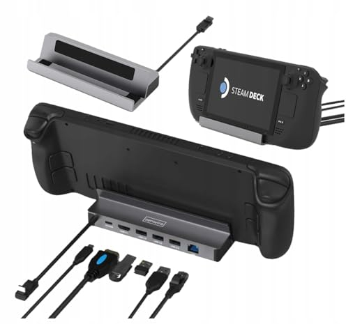 Zenwire Dockingstation – Multifunktionaler USB-C Hub, 4K HDMI, Gigabit Ethernet, Multiport Dock mit Power Delivery für Schnellladung und effizientes Arbeiten ST601