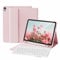 KVTVOU Keyboard Case for iPad Air 11 Inch 2025/2024 (M3/M2, 7th/6th Gen), iPad Air 5th /4th Generation 2022/2020 10.9 Inch, Magnetic Wireless Keyboard, Ultrathin Case with Pencil Holder, Pink