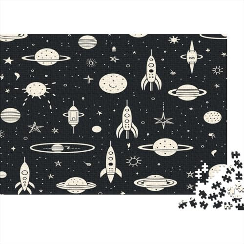 Raum 1000 Stück Puzzles Für Erwachsene Teenager Stress Abbauen Familien-Puzzlespiel Mit Poster in Voller 1000-teiliges Puzzle Lernspiel Spielzeug Geschenk 1000pcs (75x50cm)