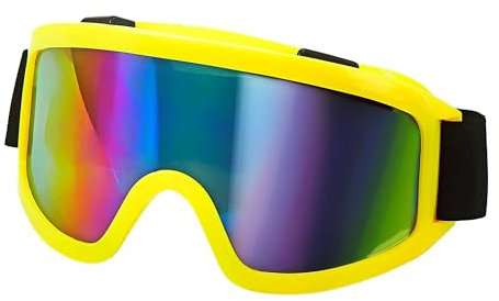 W WIDMANN MILANO Party Fashion - Skibrille/Snowboard Brille, Accessoire für 80er Jahre Faschingskostüme, Apres Ski Mottoparty