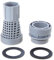 jdstty 4K8001 Langes Kurzes Sandfilter Adapter Set Kompatibel Mit 45206 58254 Pools Anschluss Und Dichtungsset Ausrüstungszubehör