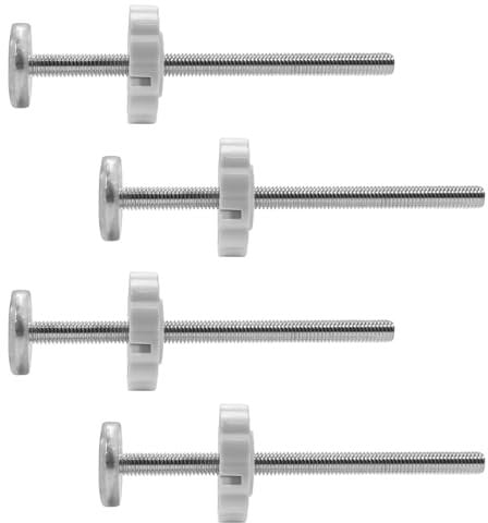 Pressure-Mounted Stair Gate Bolts,Stairgate Fittings Parts, M8 Spindle Rods & Extension Screws, 8mm x 125mm Replacement Parts for Baby & Pet Safety Gates