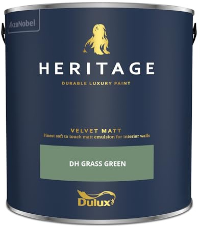 Dulux Heritage Velvet Matt Tester 125ml Dh Green Grass