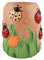 lisutupode Pots de Fleurs Mignons, Pots de Fleurs Amusants, coccinelles en résine, Cache-Pots pour succulentes, Cache-Pot décoratif Moderne pour Jardin, Cour, terrasse
