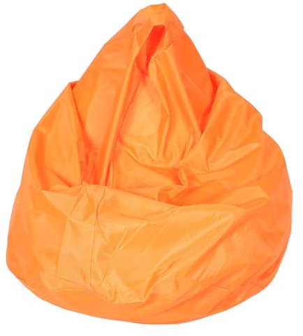 Alipis Lazy Sofa Bezug Orange Füllstofffrei Pflegeleicht Dekorativ Bequem Für Wohnzimmer Entspannungsmomente