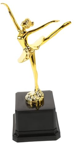 DINHEAROM Tanztrophäe Für Wettbewerbe Kreative Auszeichnung Für Ballett Und Latein-tänzer Hohe Trophäe Als Belohnung Für Tänzer Für Schulveranstaltungen Und Tanzaufführungen