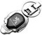 UJEOOWKM Porte-Clés Voiture pour Peugeot GT GTI GTLINE 206 208 307 308,Porte Clef Clé Fob Porte Cles Porte Clé Auto Accessoire