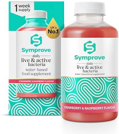 Symprove Liquid Live & Active Bacteria, Strawberry & Raspberry, 1 x 500ml