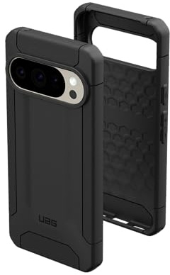 URBAN ARMOR GEAR Scout Case Google Pixel 10 / Pixel 10 Pro Hülle (Offiziell Made for Google Zertifiziert, Sturzfest nach Militärstandard, Displayschutz durch erhöhten Rand) schwarz