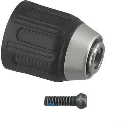 1,27 cm Bohrfutter-Ersatz, 2 Stück Metallfutter und Schrauben-Set für DCD771 DCD777 DCD734 Kompatibel mit Akku-Bohrmaschinen N472497 Teil, für Heimwerker und professionellen Einsatz