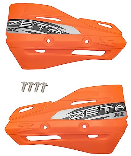 Zeta XC Protector Handschutzschild, Orange, 1 Paar