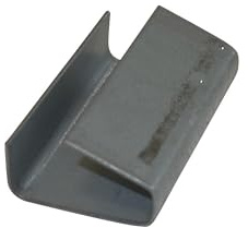 ratioform | Verschlusshülsen | Verzinkt, für PP-Band, Breite 16 mm, VE 2000 Stk