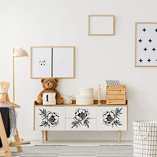 Decords Vinyl Aufkleber für Möbel - Aufkleber für Kinder Baby-Wandzimmer und Tisch Malm Stuhldekoration - Kind Transfer Peel Wrap Oberfläche Dekor Stick