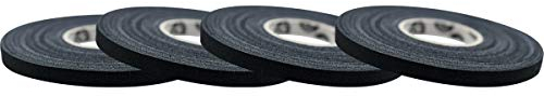 Monkey Tape Jiu Jitsu Sport-Fingerband, 0,5 cm x 15 m, Schwarz, 4 Stück