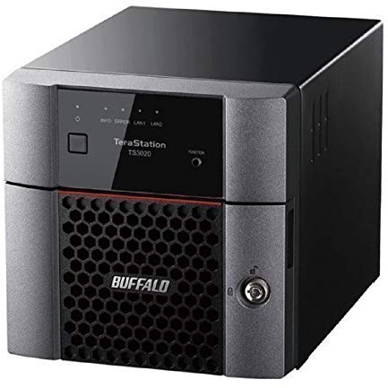 BUFFALO TeraStation 3220DN 2-Bay SMB 4TB (2x2TB) Desktop NAS w/Hard Drive Inclusi Network Attached Storage