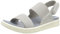 Hush Puppies Damen Selina Sandale, grau, 41 EU