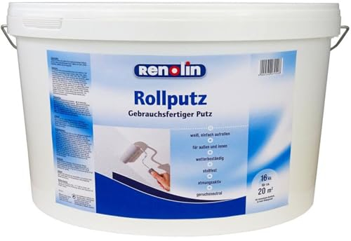 16kg Renolin Rollputz gebrauchsfertig einfach ausrollen atmungsaktiv 20m²