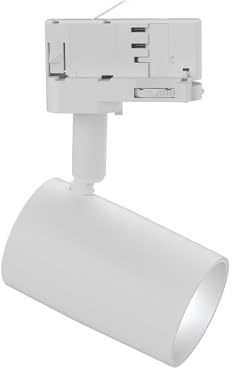 Mextronic 3-Phasen-Strahler für Stromschienen LED 3 Phasen Leuchte Genius L250 für Schienensystem