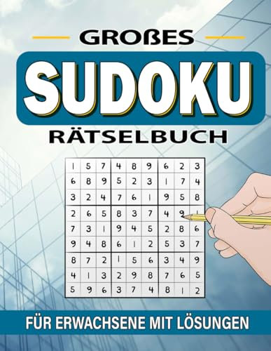 Großes Sudoku-Rätselbuch für Erwachsene