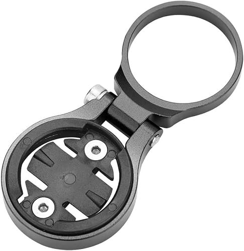 Uadme Support GPS Garmin, Supports d'Ordinateur de Vélo pour Garmin 1000/820/810/800/520/510/500/200, Alliage d'Aluminium, Support de Potence Réglable, pour Vélos de Route, VTT