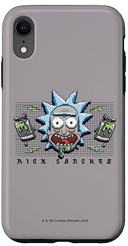Rick and Morty Pixel Rick Case for iPhone XR