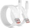 USB C Cable for Xiaomi USB Type C Cable 120W 90W HyperCharge Turbo Charging 6A Fast Charging for Xiaomi Pad 5 14 13 12 Pro 12 12X 11T Pro 11 Lite 5G NE Redmi 10 Note 11 Pro 5G [6.5ft & 3.3ft, 2 Pack]