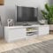 Myheimly TV-Schrank Hochglanz-Weiß 140x40x35,5 cm Holzwerkstoff