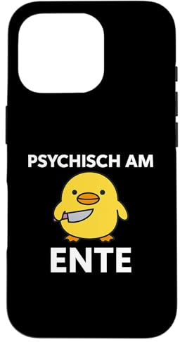 Psychisch Am Ente Lustig Enten Motiv Gestresst Humor Hülle für iPhone 16 Pro
