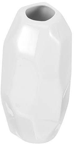 HEMOTON Bottiglia Di Aromaterapia in Ceramica Vaso Da Fiori Da Scrivania Vasi Di Fiori Decorativi Contenitore Decorativo Vaso Fiore Idroponico Arredamento Per La Casa Ceramica Bianca