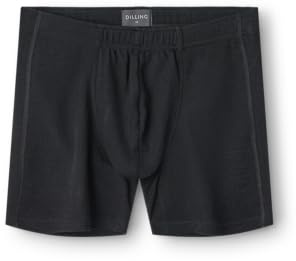Dilling Boxershorts aus Merinowolle/Seide für Herren - Schwarz S