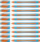 Schneider 150206 Slider Memo XB Kugelschreiber (mit Kappe, Strichstärke: XB) 10er Pack, orange