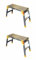 1 x Pair Odd Job Hop Up Folding Work Platform - 31089818