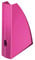 Leitz Stehsammler, A4, 6er Pack, Zur Aufbewahrung von Dokumenten und Zeitschriften, Mit Griffloch, Pink, WOW, 52771023