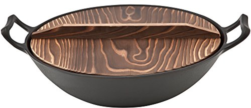 Wok de Musique giapponese tradizionale chinoise Nambu Ironware 11,8 pollici (30 cm)