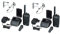 KENWOOD TK3501 analogique PROTALK PMR446-sans Licence Radio-Lot de 2