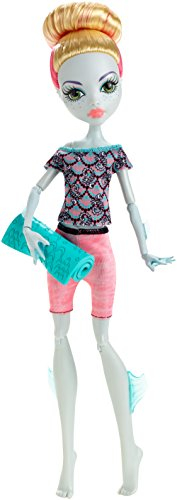Monster High Fangtastic Fitness Lagoona Blue Puppe