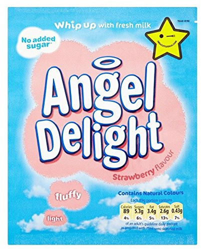 Angel Delight No Added Sugar Strawberry (47g) - Pack of 6