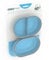 Sure PetCare | Lot de Tapis et Bol SureFeed, Compatible avec Le Distributeur de Nourriture à Puce électronique SureFeed avec Couvercle hermétique intégré, pour Aliments humides et secs, Bleu