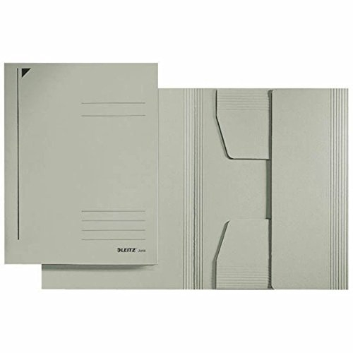 Leitz Jurismappe A4 430g/qm Karton (25er Packung, grau)