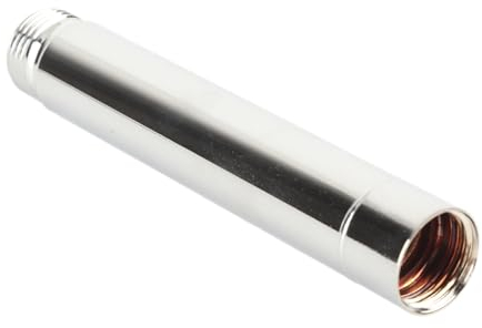 Fdit 4 Zoll Edelstahl Duschverlängerungsrunde mit Verchromung für Badezimmerzubehör MEHRWEG VERPAKUNG socialme-eu