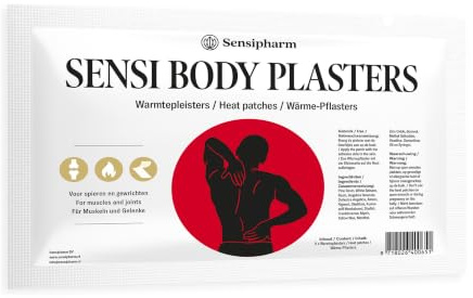 Sensi Body Pflaster - Wärmepflaster für Muskeln & Gelenke - 5 Stück